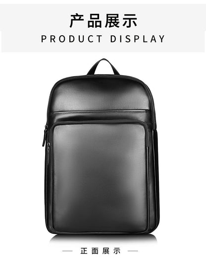 メンズリュック 牛皮本革製 高品質 韩国カジュアル スポーツバックパック