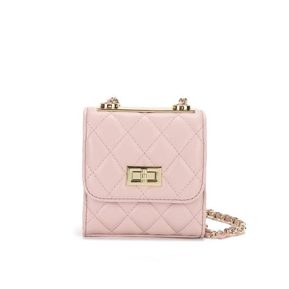 レディースチェーンバッグ高級感のあるミニバッグショルダーショルダーバッグ本革斜めがけバッグ