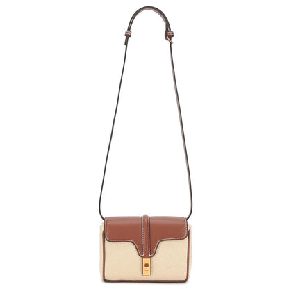 レトロ風本革レディースバッグ純色ショルダーバッグ斜めがけバッグ 何とでも合う