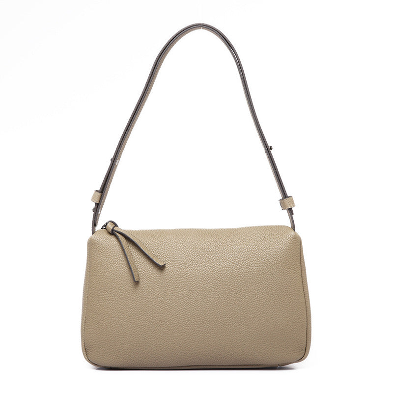レディース斜め掛けバッグ牛革わきの下バッグ高級感本革ショルダーバッグ シンプル 何とでも合う
