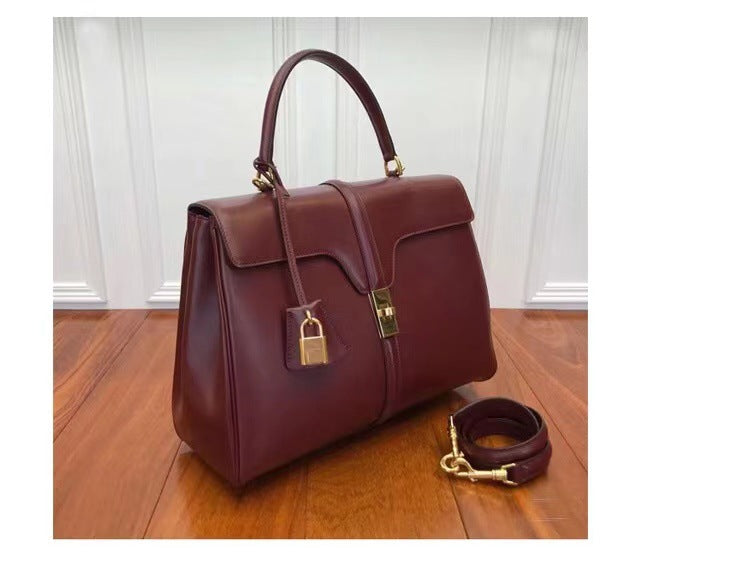 女性のハンドバッグ本革手提げショルダーバッグ斜め掛けレディースバッグ何とでも合う通勤OL