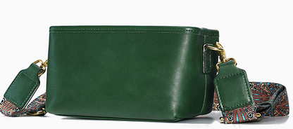 本革レディースバッグ斜めショルダーバッグレディーススクエアバッグ牛革ショルダーバッグ斜めがけバッグ